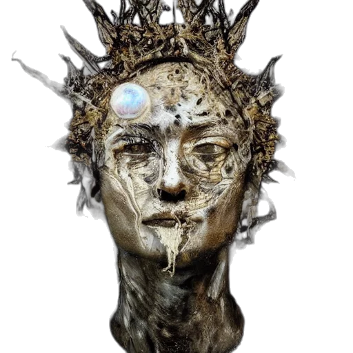 crown, mask, face, jewelry transparent PNG cut-out