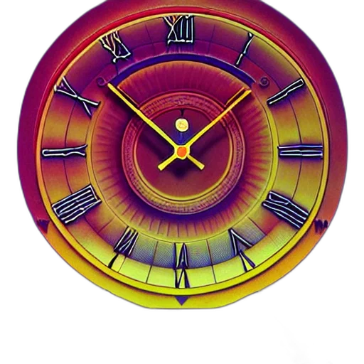 jewelry, concept art, 3d render, clocks transparent PNG cut-out