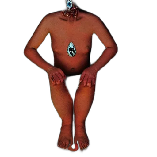 mask, robot, jewelry, staff, concept art, 3d render, photorealistic, fantasy art transparent PNG cut-out