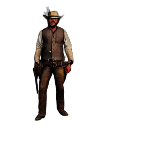 staff, hat, jacket, weapon transparent PNG cut-out