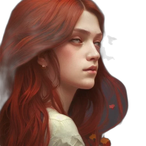 face, dragon, crown, fantasy art, photorealistic, concept art, oil painting, fire transparent PNG cut-out