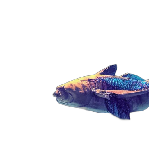 animal, creature, weapon, shoes, 3d render, watercolor, photorealistic, concept art transparent PNG cut-out