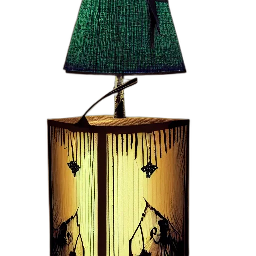 furniture, umbrella, animal, staff, 3d render, concept art, photorealistic, fantasy art transparent PNG cut-out