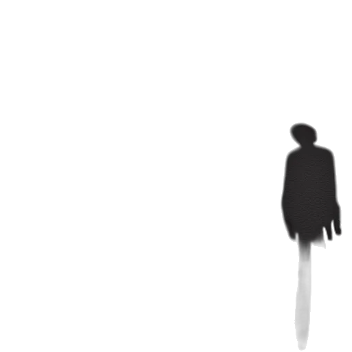 jacket, creature, umbrella, staff transparent PNG cut-out