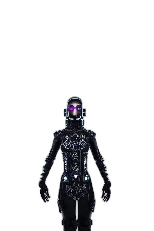 robot, dress, jacket, mask transparent PNG cut-out