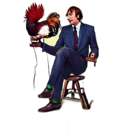 staff, animal, jacket, concept art, pixel art, fire, saul, goodman transparent PNG cut-out