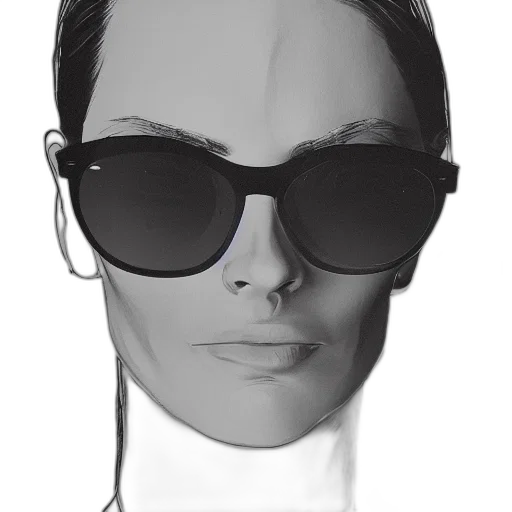 face, mask, jacket, robot transparent PNG cut-out