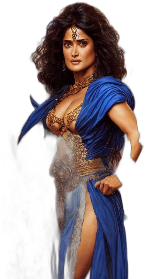 fantasy art, concept art, comic book art, photorealistic transparent PNG cut-out