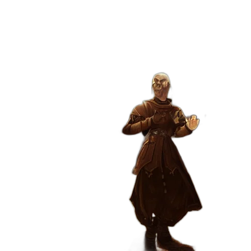 staff, mask, weapon, creature, concept art, 3d render, fantasy art, pixel art transparent PNG cut-out