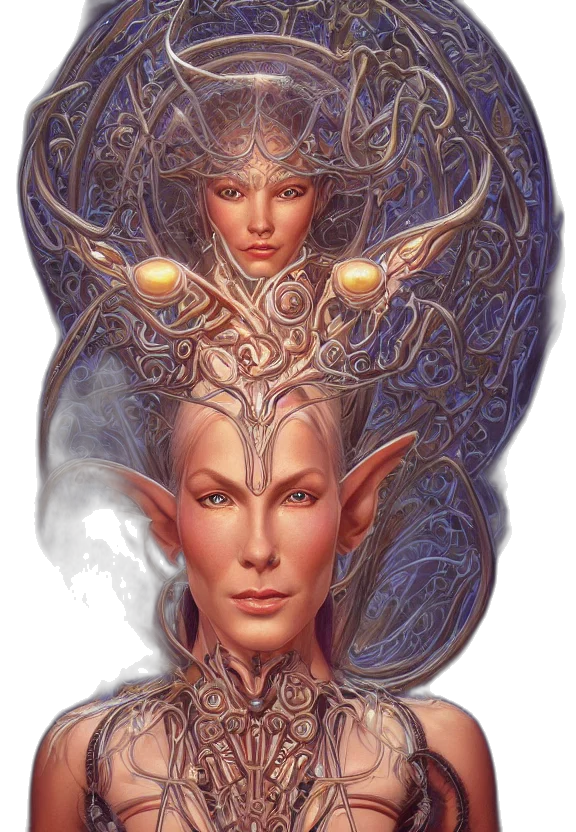 face, mask, crown, jewelry transparent PNG cut-out