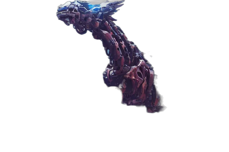 dragon, creature, weapon, sword, concept art, fantasy art, 3d render, pixel art transparent PNG cut-out