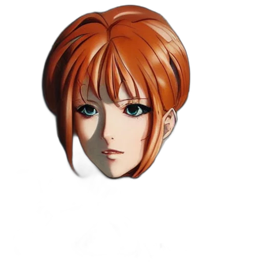 face, mask, hair, crown transparent PNG cut-out