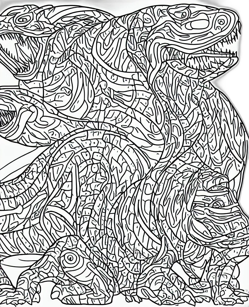 dragon, creature, face, comic book art transparent PNG cut-out