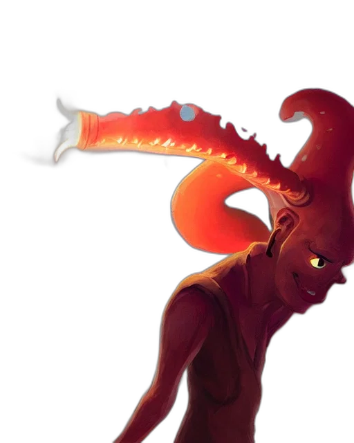 staff, dragon, sword, weapon, concept art, 3d render, fantasy art, comic book art transparent PNG cut-out