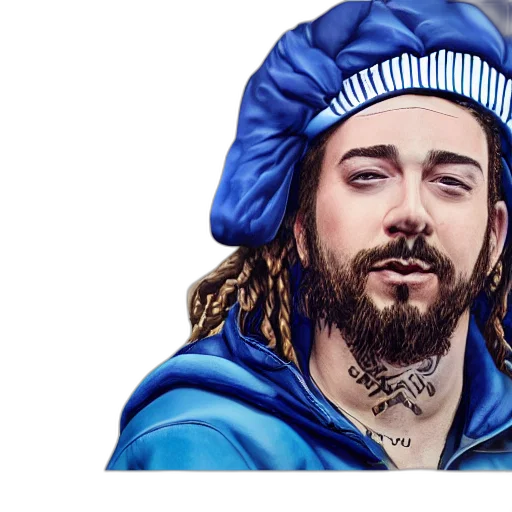 jacket, hat, face, photorealistic transparent PNG cut-out