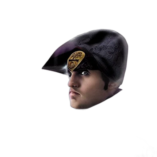 hat, crown, face, mask, photorealistic, 3d render, concept art, cartoon transparent PNG cut-out