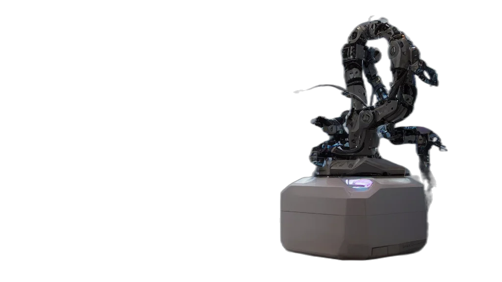 robot, dragon, creature, 3d render transparent PNG cut-out