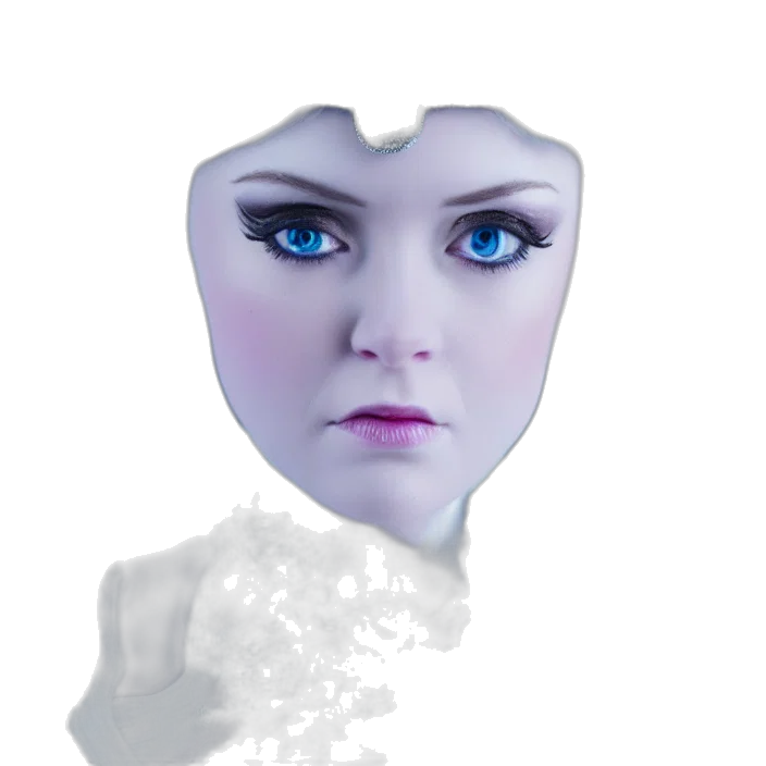 face, mask, crown, robot transparent PNG cut-out