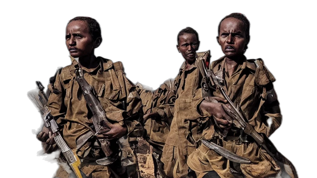 weapon, ethiopian, civil, war transparent PNG cut-out
