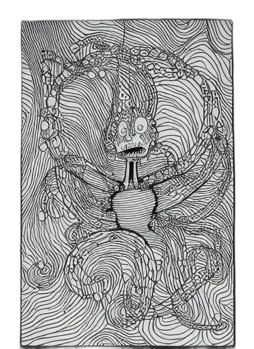 robot, flower, creature, bottle transparent PNG cut-out