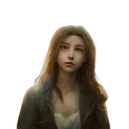 face, jacket, creature, mask transparent PNG cut-out