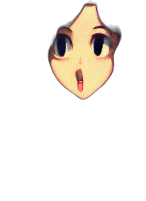 mask, face, creature, animal, anime, cartoon, 3d render, pixel art transparent PNG cut-out