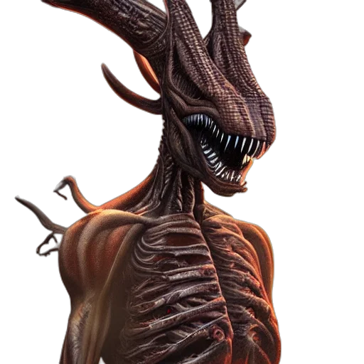 creature, dragon, animal, mask transparent PNG cut-out