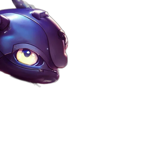 robot, mask, animal, face, 3d render, concept art, anime, photorealistic transparent PNG cut-out