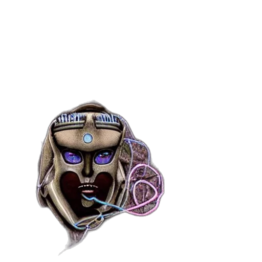 jewelry, mask, crown, face transparent PNG cut-out