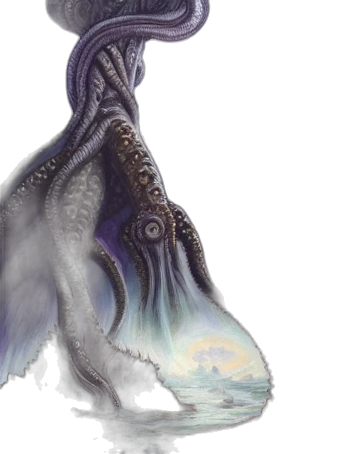 dragon, creature, staff, fantasy art, concept art, watercolor, photorealistic, blue transparent PNG cut-out