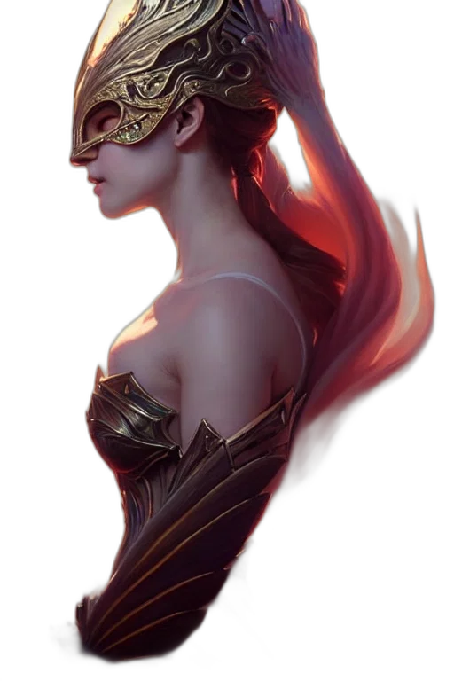 crown, mask, dress, jewelry transparent PNG cut-out