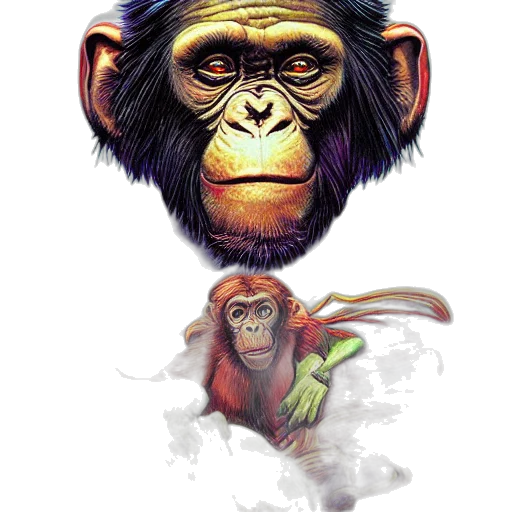 animal, creature, concept art, photorealistic transparent PNG cut-out