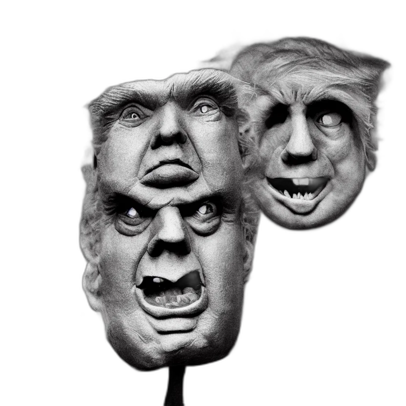 mask, face, creature, crown transparent PNG cut-out