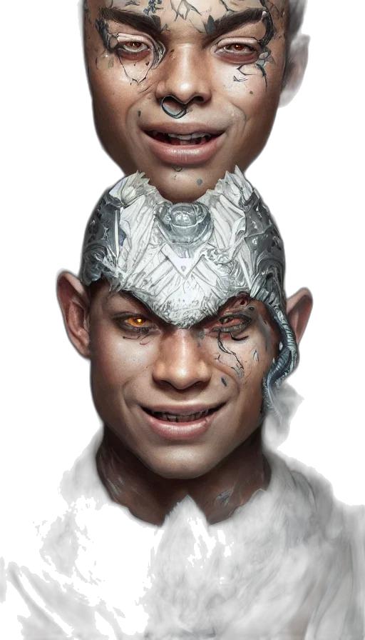face, mask, creature, dragon transparent PNG cut-out