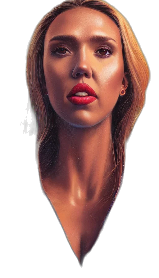 face, hair, mask, crown transparent PNG cut-out