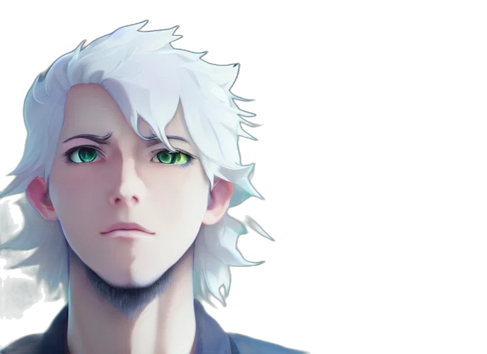 face, mask, robot, creature, anime, fantasy art, concept art, pixel art transparent PNG cut-out