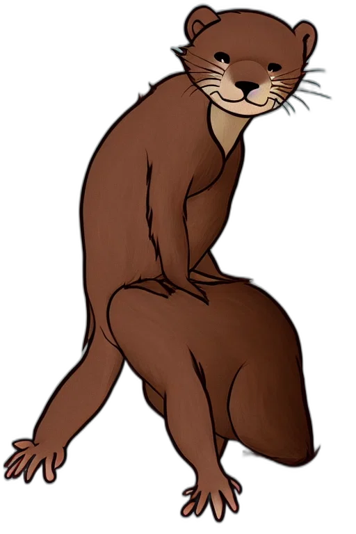 animal, creature, staff, cartoon transparent PNG cut-out