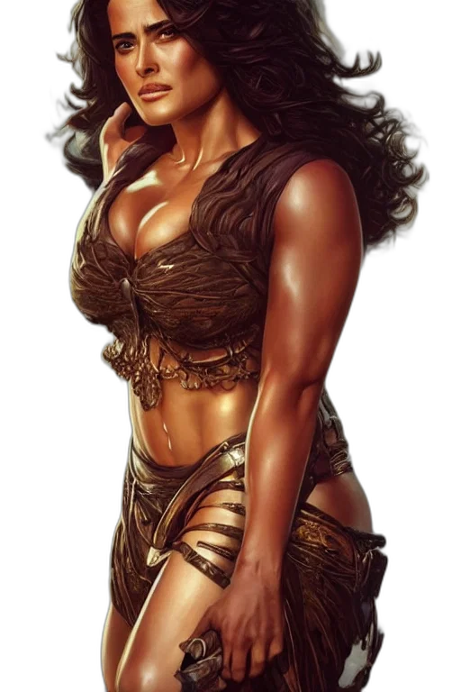 fantasy art, comic book art, concept art, photorealistic transparent PNG cut-out