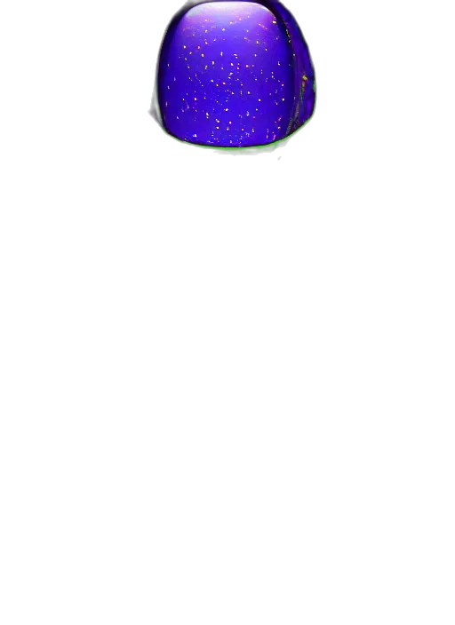 jewelry, crown, hat, bottle, 3d render, outer space, blue, god transparent PNG cut-out