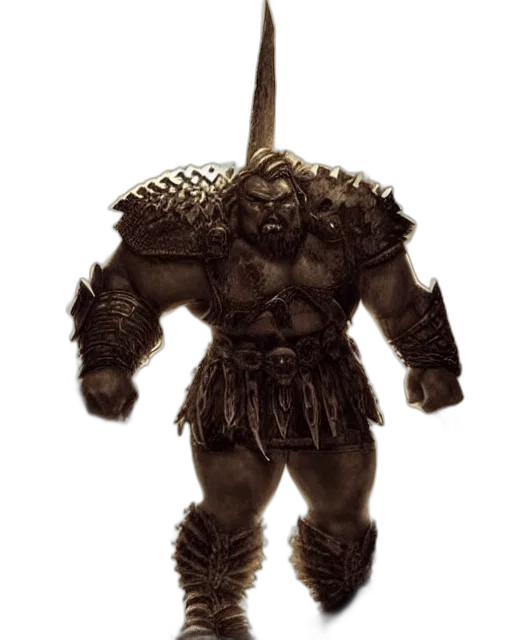 sword, staff, weapon, creature, concept art, fantasy art, 3d render, comic book art transparent PNG cut-out