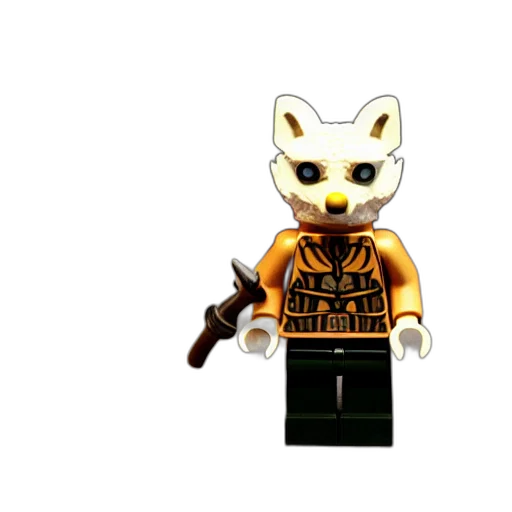 staff, animal, weapon, 3d render transparent PNG cut-out