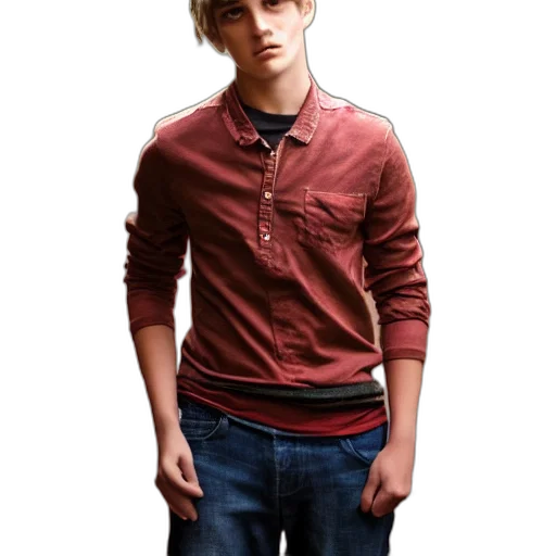 jacket, staff, face, photorealistic, 3d render, concept art, cartoon, red transparent PNG cut-out