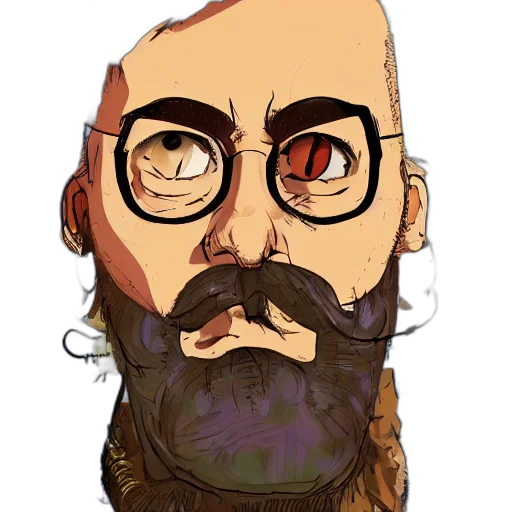 face, mask, staff, cartoon, pixel art, concept art, fantasy art, reddit transparent PNG cut-out