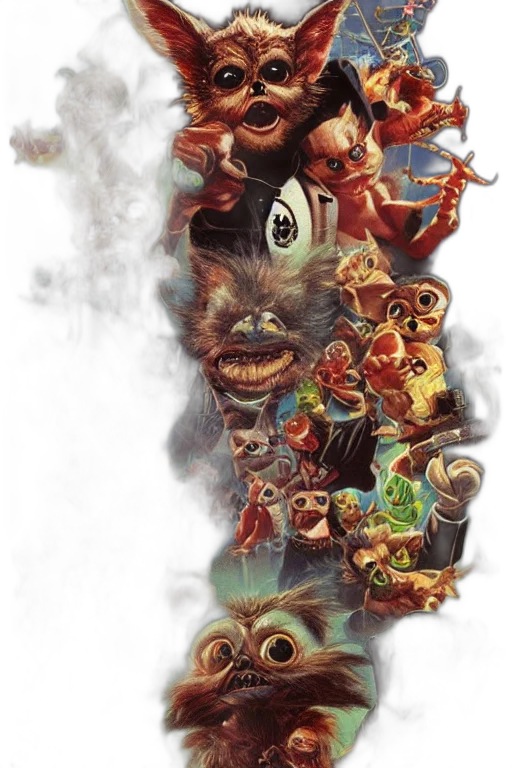 mask, concept art, comic book art, fantasy art transparent PNG cut-out