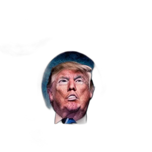 hat, face, mask, crown, photorealistic, 3d render, concept art, pixel art transparent PNG cut-out