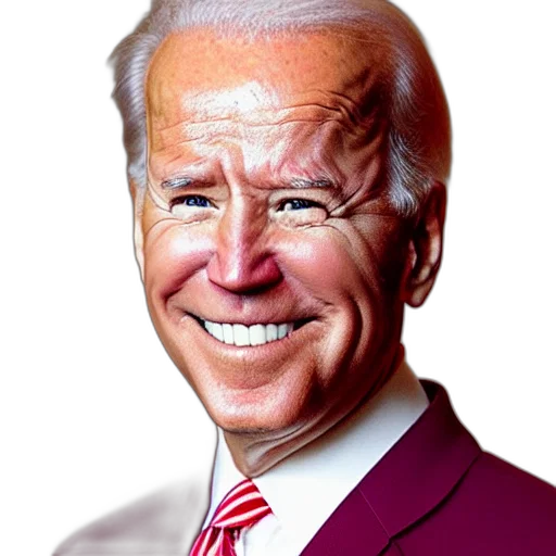 face, creature, mask, robot, photorealistic, vaporwave, joe, biden transparent PNG cut-out
