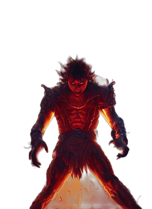 creature, mask, dragon, staff, concept art, comic book art, fantasy art, pixel art transparent PNG cut-out