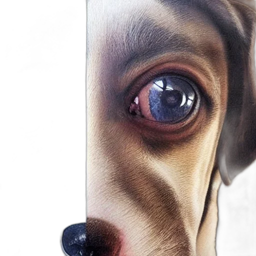 face, animal, creature, mask, photorealistic, oil painting, watercolor, concept art transparent PNG cut-out