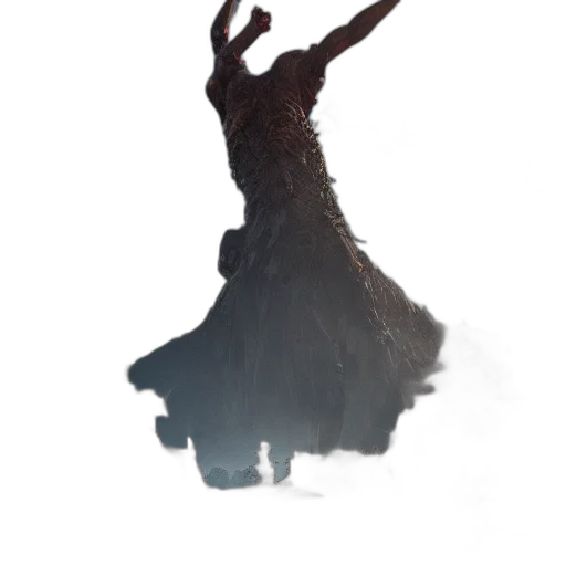 dress, creature, crown, hair transparent PNG cut-out