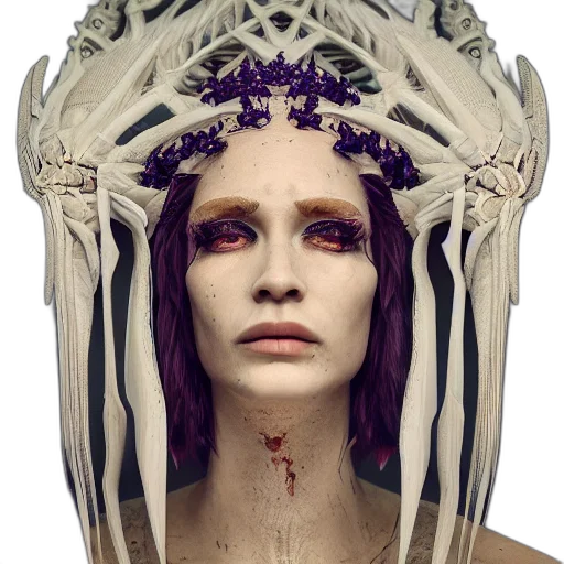 crown, face, mask, hair transparent PNG cut-out